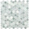 Msi Icelandic Green Hexagon 12"X11.81"X 10 Mm Polished Marble Mesh-Mounted Mosaic Wall Tile, 10PK ZOR-MD-0486 - alternate 1